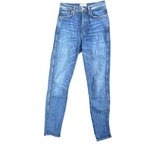AGOLDE Roxanne Super High Rise Skinny Jeans Size‎ 26 - Picture 1 of 5